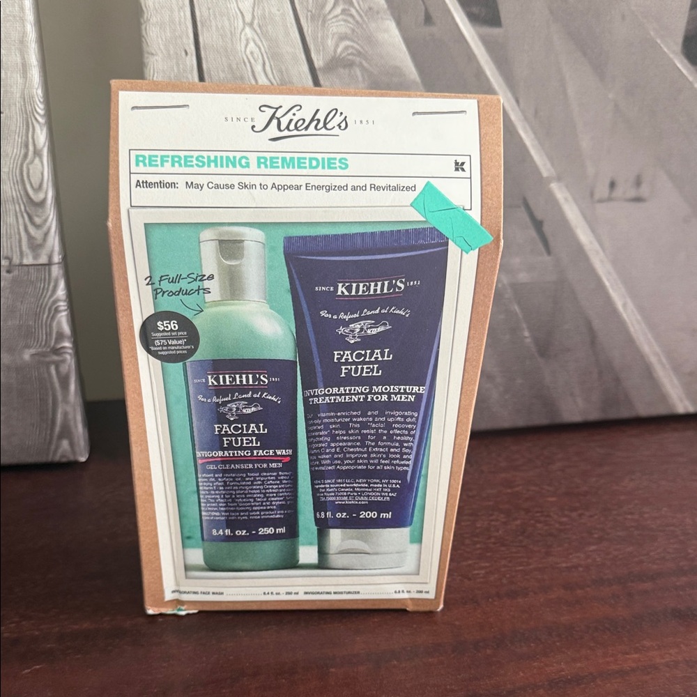Kiehl's Refreshing Remedies Set - Blue and Purple